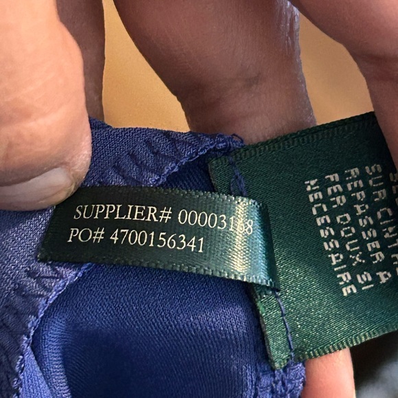 Lauren Ralph Lauren Women's periwinkle Stretch Faux Wrap Dress size 22W NWT - Picture 6 of 12